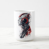 Roter Kreislauf-Traum Kaffeetasse (Mittel)