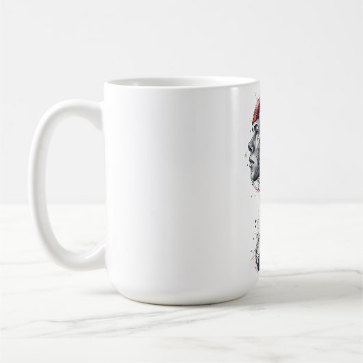 Roter Kreislauf-Traum Kaffeetasse (Links)