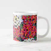 Roter Kristall Blütenblüten Jumbo-Tasse (Rechts)