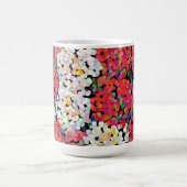 Roter Kristall Blütenblüten Kaffeetasse (Mittel)