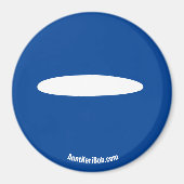 Roter Kühlschrank Magnet (Vorne)