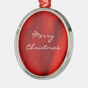 Roter Kupfer-Herz-Schmuck Ornament Aus Metall