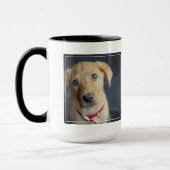 Roter Labrador Welpe Fox Tasse (Links)