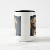 Roter Labrador Welpe Fox Tasse (Zentrum)