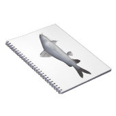 Roter Lachs Notizblock (Rechte Seite)