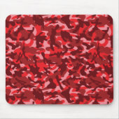 Roter Lachs-Tarnanzug Mousepad (Vorne)