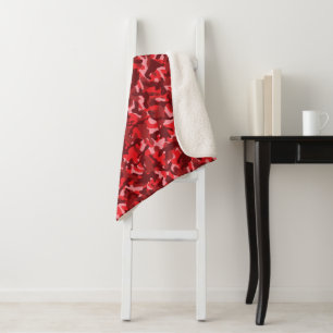 Roter Lachs-Tarnanzug Sherpadecke