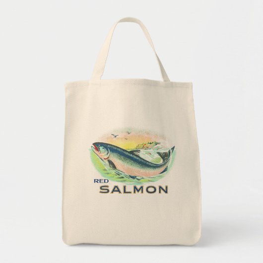 ROTER LACHS TRAGETASCHE (Vorne)