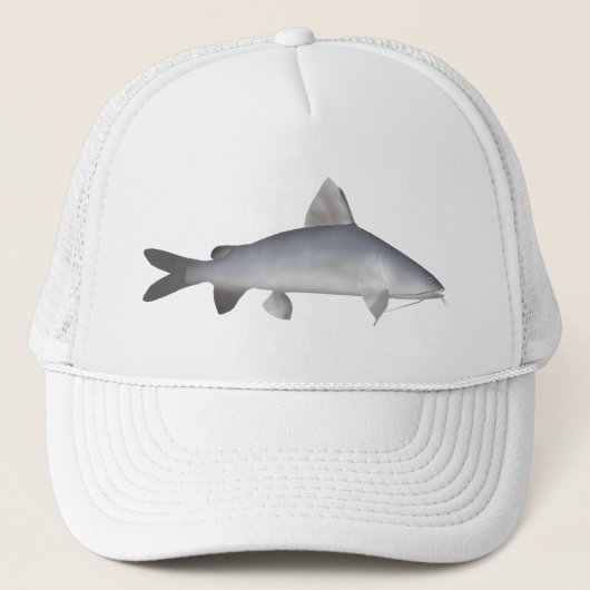Roter Lachs Truckerkappe (Vorderseite)