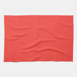 Roter Lachs Vollton Geschirrtuch