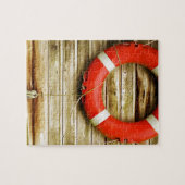 Roter Leben-nautischring Puzzle (Horizontal)