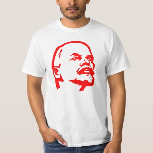 Roter Lenin T-Shirt (Vorderseite)