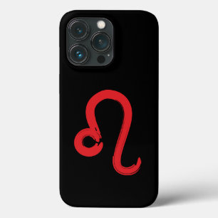 Roter LEO Sternzeichen Juli August Geburtstag Astr Case-Mate iPhone Hülle