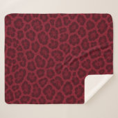 Roter Leopard Sherpadecke (Vorderseite (Horizontal))