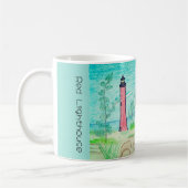 Roter Leuchtturm Kaffeetasse (Links)