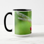 Roter Libellenbecher Tasse (Links)