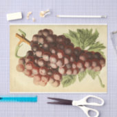 Roter Lila Weintraum Ephemera Seidenpapier (Handwerk)