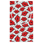 Roter Lippenkuss-Lippenstift u. Kleine Geschenktüte (Rückseite)