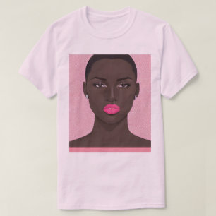 Roter Lippenstift T-Shirt
