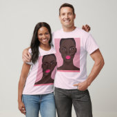 Roter Lippenstift T-Shirt (Unisex)