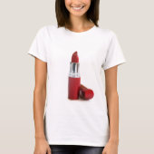Roter Lippenstift T-Shirt (Vorderseite)