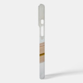 Roter Lippenstift und Schmuck auf Spiegel Case-Mate iPhone Hülle (Rückseite / Links)