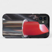 Roter Lipstick Case-Mate iPhone Hülle (Rückseite (Horizontal))