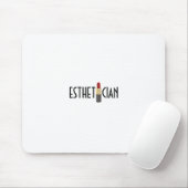 Roter Lipstick Makeup Artist Mousepad (Mit Mouse)