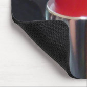 Roter Lipstick Mousepad (Ecke)