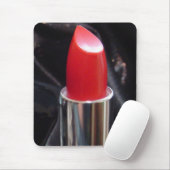 Roter Lipstick Mousepad (Mit Mouse)
