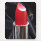 Roter Lipstick Mousepad (Vorne)