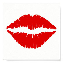 Roter Lipstick