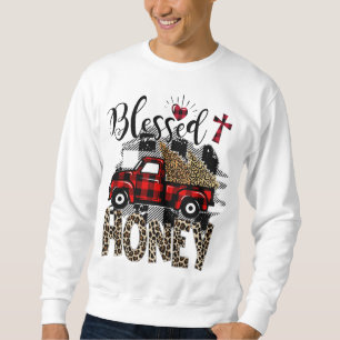 Roter LKW Leopard segnete Honey das beste Geschenk Sweatshirt