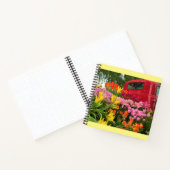 Roter Lkw mit Tulips, Oregon Notizblock (Innenseite)