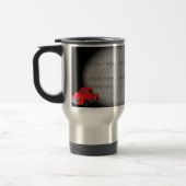 Roter LKW-personalisierte thermische Tasse (Links)
