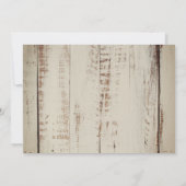 Roter LKW Pine Trees Schneeflocken Weihnachten Einladung (Rückseite)