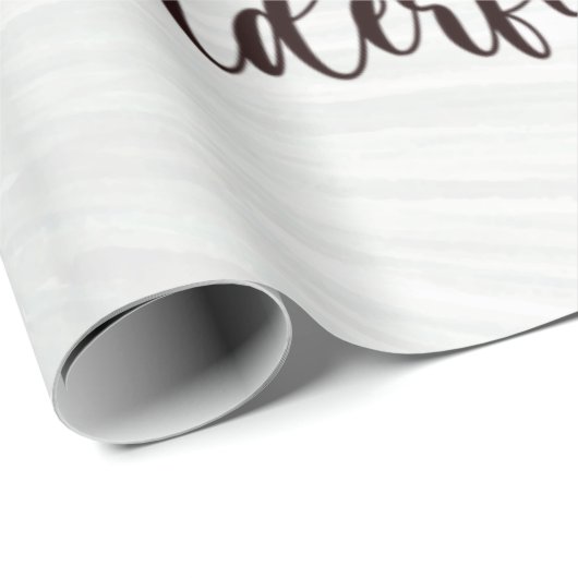 Roter Lkw, Pinienbäume Geschenkpapier (Rolleneckpunkt)