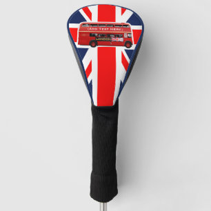 Roter London-Doppeldecker-Bus Golf Headcover