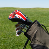 Roter London-Doppeldecker-Bus Golf Headcover (In SItu)
