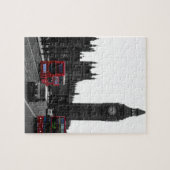 roter London-Reisebus und Big Ben Puzzle (Horizontal)