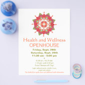 Roter Lotus - Gesundheits- und Wellnessbereich Fly Flyer (Einzeln)