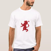 Roter Löwe T-Shirt (Vorderseite)