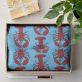 Roter Maine-Hummer Thunder_Cove Seidenpapier (Geschenk)