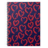 Roter Marinekorb Notizblock (Vorderseite)