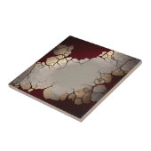 Roter Marmor mit Silber und Gold Fliese (Seite)