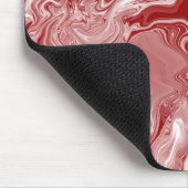 Roter Marmor Mousepad (Ecke)