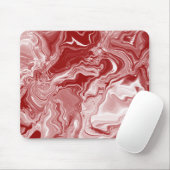 Roter Marmor Mousepad (Mit Mouse)