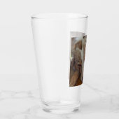 Roter Merle-Wurse Glas (Rechts)