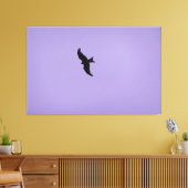 Roter Milan im Flug Leinwanddruck (Insitu (Wohnzimmer))