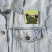 Roter mit Augen Baumfrosch (Agalychnis callidryas) Button (Beispiel)